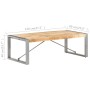 Couchtisch aus rauem Mangoholz, 120 x 60 x 40 cm von vidaXL, Couchtisch - Ref: Foro24-321538, Preis: 117,99 €, Rabatt: %