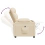 Cream fabric lifting armchair by vidaXL, Armchairs - Ref: Foro24-3143538, Price: 460,53 €, Discount: %