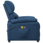 Sillón de masaje eléctrico tela azul de vidaXL, Sillones de masaje eléctricos - Ref: Foro24-3126025, Precio: 281,24 €, Descue...