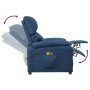 Sillón de masaje eléctrico tela azul de vidaXL, Sillones de masaje eléctricos - Ref: Foro24-3126025, Precio: 281,24 €, Descue...