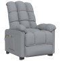 Sillón de masaje tela gris claro de vidaXL, Sillones de masaje eléctricos - Ref: Foro24-289806, Precio: 210,85 €, Descuento: %