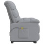 Sillón de masaje tela gris claro de vidaXL, Sillones de masaje eléctricos - Ref: Foro24-289806, Precio: 210,85 €, Descuento: %