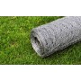 Malla de alambre de acero galvanizado plateada 25x1 m de vidaXL, Paneles de vallas - Ref: Foro24-140424, Precio: 23,50 €, Des...