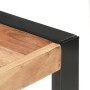 Mesa de comedor madera maciza con acabado sheesham 180x90x75 cm de vidaXL, Mesas de cocina y de comedor - Ref: Foro24-321542,...