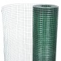 Alambrada galvanizada con revestimiento de PVC verde 25x1 m de vidaXL, Paneles de vallas - Ref: Foro24-140437, Precio: 56,69 ...