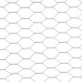 Chicken wire fence, steel with green PVC coating, 25x1.5 m by vidaXL, fence panels - Ref: Foro24-143264, Price: 52,99 €, Disc...