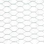 Chicken wire fence, steel with green PVC coating, 25x1.2 m by vidaXL, fence panels - Ref: Foro24-143269, Price: 34,58 €, Disc...