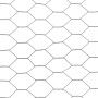 Chicken wire fence, steel with grey PVC coating, 25x1.5 m by vidaXL, fence panels - Ref: Foro24-143291, Price: 52,10 €, Disco...