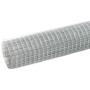 10x0.5m silver galvanized steel wire mesh by vidaXL, fence panels - Ref: Foro24-143610, Price: 19,42 €, Discount: %