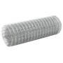 Malla de alambre de acero galvanizado plateada 10x0,5 m de vidaXL, Paneles de vallas - Ref: Foro24-143611, Precio: 18,16 €, D...