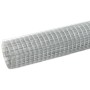 Galvanized steel wire mesh, silver, 10x1.5 meters. by vidaXL, fence panels - Ref: Foro24-143615, Price: 44,69 €, Discount: %