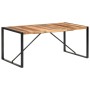 Mesa de comedor madera maciza con acabado sheesham 180x90x75 cm de vidaXL, Mesas de cocina y de comedor - Ref: Foro24-321542,...