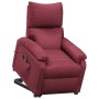 Sillón elevable tela rojo tinto de vidaXL, Sillones - Ref: Foro24-3098157, Precio: 391,46 €, Descuento: %