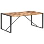 Mesa de comedor madera maciza con acabado sheesham 180x90x75 cm de vidaXL, Mesas de cocina y de comedor - Ref: Foro24-321542,...