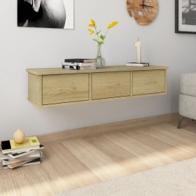 Drawer shelf for oak plywood wall 88x26x18.5cm by vidaXL, Shelves and shelves - Ref: Foro24-800597, Price: 59,41 €, Discount: %