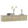 Drawer shelf for oak plywood wall 88x26x18.5cm by vidaXL, Shelves and shelves - Ref: Foro24-800597, Price: 58,72 €, Discount: %