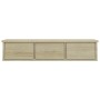 Drawer shelf for oak plywood wall 88x26x18.5cm by vidaXL, Shelves and shelves - Ref: Foro24-800597, Price: 58,72 €, Discount: %