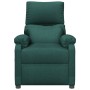 Sillón elevable tela verde oscuro de vidaXL, Sillones - Ref: Foro24-3098159, Precio: 371,19 €, Descuento: %