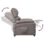 Sillón elevable tela gris taupe de vidaXL, Sillones - Ref: Foro24-3098161, Precio: 390,20 €, Descuento: %