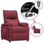 Sillón de masaje eléctrico tela rojo tinto de vidaXL, Sillones de masaje eléctricos - Ref: Foro24-3098434, Precio: 239,19 €, ...