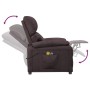 Electric massage chair dark brown fabric by vidaXL, Electric massage chairs - Ref: Foro24-3098435, Price: 247,34 €, Discount: %