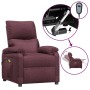 Sillón de masaje eléctrico tela morado de vidaXL, Sillones de masaje eléctricos - Ref: Foro24-3098437, Precio: 212,38 €, Desc...