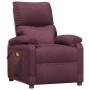 Sillón de masaje eléctrico tela morado de vidaXL, Sillones de masaje eléctricos - Ref: Foro24-3098437, Precio: 212,38 €, Desc...