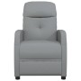 Sillón reclinable de tela gris claro de vidaXL, Sillones - Ref: Foro24-289816, Precio: 171,99 €, Descuento: %