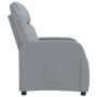 Sillón reclinable de tela gris claro de vidaXL, Sillones - Ref: Foro24-289816, Precio: 171,08 €, Descuento: %