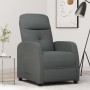 Sillón reclinable de tela gris oscuro de vidaXL, Sillones - Ref: Foro24-289817, Precio: 171,08 €, Descuento: %