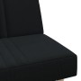 L-förmiges Schlafsofa aus schwarzem Stoff, 255 x 140 x 70 cm von vidaXL, Sofas - Ref: Foro24-3157237, Preis: 351,01 €, Rabatt: %