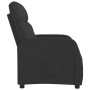 Sillón reclinable de tela negro de vidaXL, Sillones - Ref: Foro24-289818, Precio: 169,99 €, Descuento: %