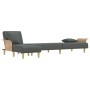 L-förmiges Schlafsofa dunkelgrauer Stoff 279x140x70 cm von vidaXL, Sofas - Ref: Foro24-3157239, Preis: 410,18 €, Rabatt: %