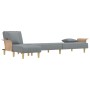 L-förmiges Schlafsofa aus hellgrauem Stoff, 279 x 140 x 70 cm von vidaXL, Sofas - Ref: Foro24-3157238, Preis: 411,96 €, Rabat...