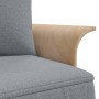 L-shaped sofa bed light gray fabric 279x140x70 cm by vidaXL, Sofas - Ref: Foro24-3157238, Price: 411,96 €, Discount: %