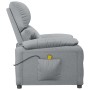 Sillón de masaje tela gris claro de vidaXL, Sillones de masaje eléctricos - Ref: Foro24-322456, Precio: 195,56 €, Descuento: %