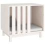 Dog house solid white pine wood 70x50x62 cm by vidaXL, Dog kennels - Ref: Foro24-822482, Price: 100,01 €, Discount: %