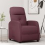 Sillón reclinable de tela morado de vidaXL, Sillones - Ref: Foro24-289823, Precio: 176,71 €, Descuento: %