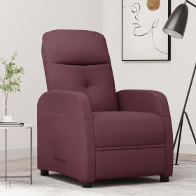 Purple Fabric Recliner by vidaXL, Armchairs - Ref: Foro24-289823, Price: 176,71 €, Discount: %