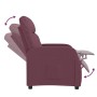 Sillón reclinable de tela morado de vidaXL, Sillones - Ref: Foro24-289823, Precio: 176,71 €, Descuento: %