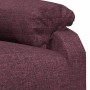 Sillón de masaje de tela morado de vidaXL, Sillones de masaje eléctricos - Ref: Foro24-342465, Precio: 172,26 €, Descuento: %