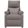 Sillón de masaje reclinable de tela gris taupé de vidaXL, Sillones de masaje eléctricos - Ref: Foro24-342466, Precio: 211,99 ...