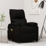 Sillón de masaje de tela negro de vidaXL, Sillones de masaje eléctricos - Ref: Foro24-342461, Precio: 204,53 €, Descuento: %