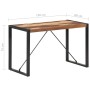 Solid sheesham wood dining table with a 120x60x75 cm finish. by vidaXL, Kitchen and dining tables - Ref: Foro24-321539, Price...