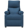 Sillón de masaje de tela azul de vidaXL, Sillones de masaje eléctricos - Ref: Foro24-348478, Precio: 250,41 €, Descuento: %