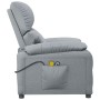 Sillón de masaje eléctrico tela gris claro de vidaXL, Sillones de masaje eléctricos - Ref: Foro24-3073827, Precio: 226,32 €, ...