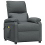 Sillón de masaje eléctrico tela gris oscuro de vidaXL, Sillones de masaje eléctricos - Ref: Foro24-3073828, Precio: 273,99 €,...