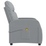 Sillón de masaje tela gris claro de vidaXL, Sillones de masaje eléctricos - Ref: Foro24-289826, Precio: 169,99 €, Descuento: %