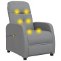 Light gray fabric massage chair by vidaXL, Electric massage chairs - Ref: Foro24-289826, Price: 169,52 €, Discount: %