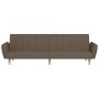 2-seater sofa bed in taupe gray fabric by vidaXL, Sofas - Ref: Foro24-337533, Price: 186,99 €, Discount: %